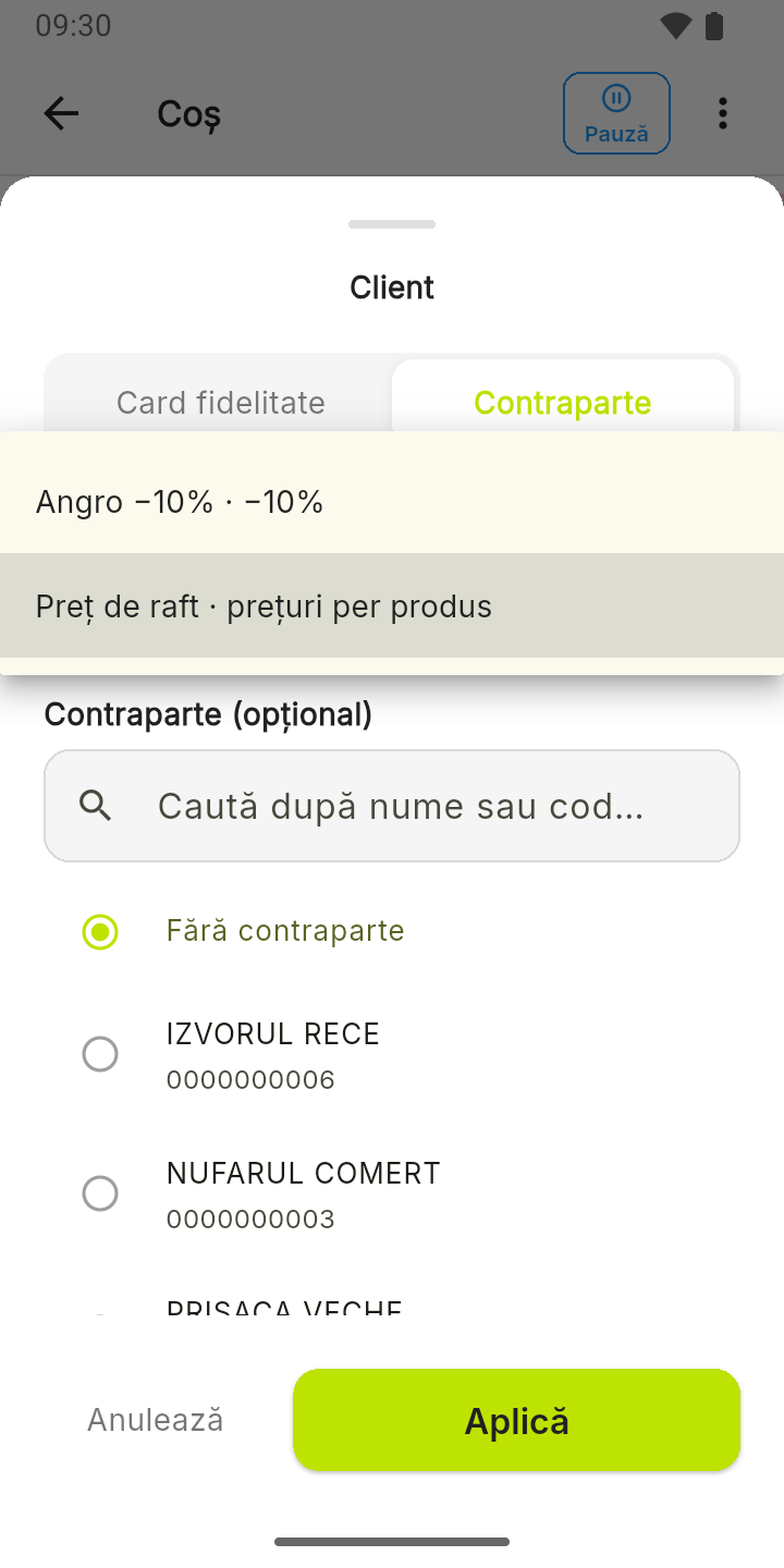 Listele de preț
