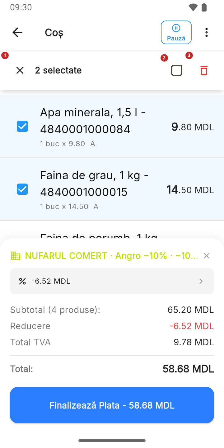 Mai multe produse selectate