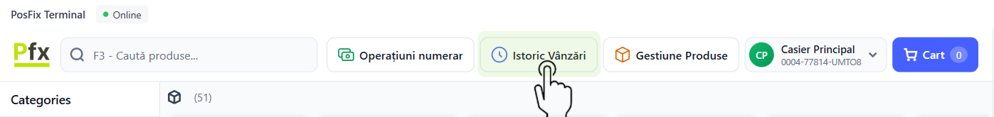 Istoric Vânzări